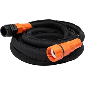 Black + Decker® 25 ft x 5/8 in, Expanding Garden Hose – Lightweight, Kink-Resistant, Quick Repair Couplings® BXMHBB22182