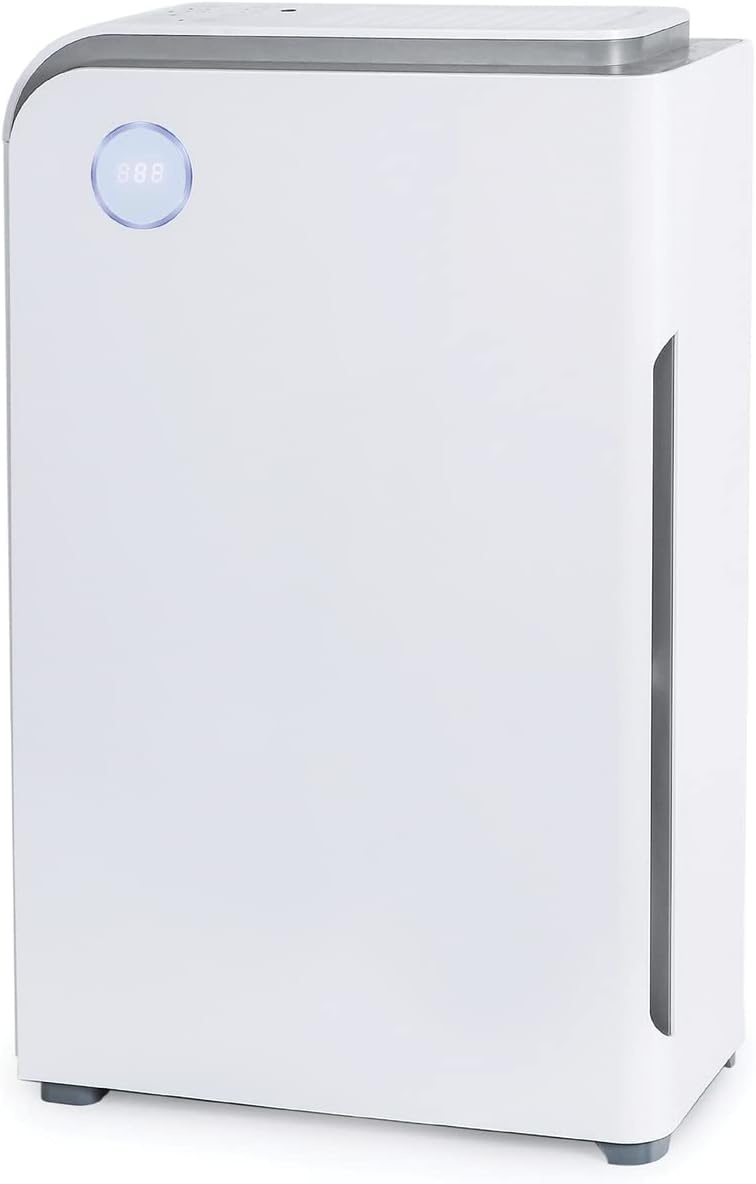 image:imageBLACKDECKER Air Purifier with UV Technology HEPA Air Purifier for Home Up To 1250 Sq Ft per 5 Air Changes 4Stage Filtration System with Anion Function BAPUV150 WhiteUp To 1250 Sq Ft